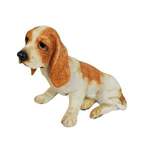 COPY - Country Artists Bassett Hound Puppy Dog 02782 Figurine 5"
